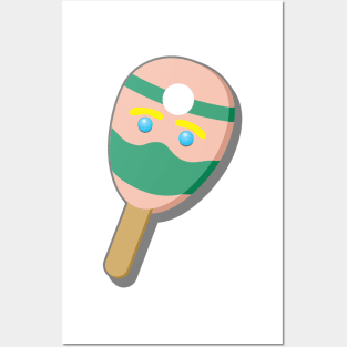 doctor ice cream popsicle Posters and Art